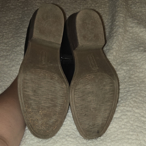 FRYE AND CO Black Ankle Boots with Textured Leather - Picture 6 of 6